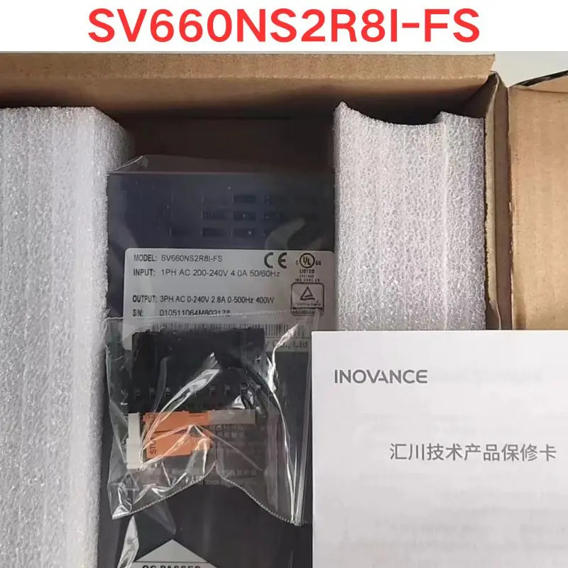 오리지널이노반스 서보 드라이브 SV660NS2R8I-FS 0.4KW