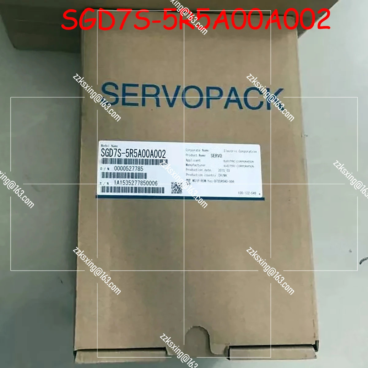 SGD7S-5R5A00A002 오리지널 서보 드라이버 신