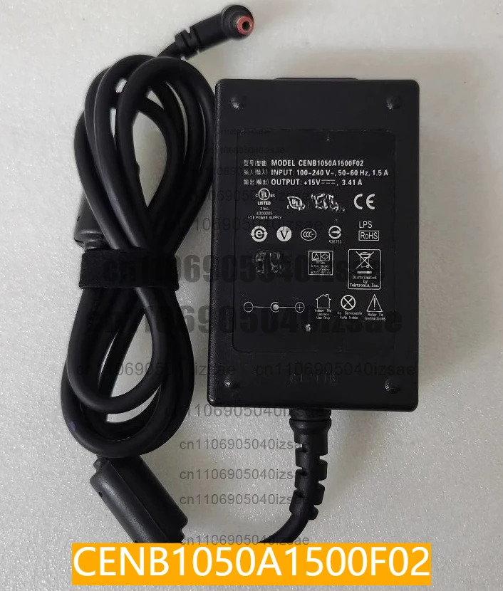 15V3.41A 전원공급장치 라5525 플매트 카펫 러그 어댑터 CENB1050A1500F02 완전히 작동 리퍼 완료 OK