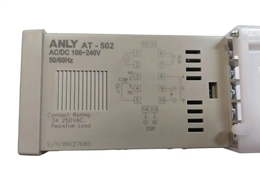대만 ANLY AT-502 402 602 702 902 마이크로 컴퓨터 온도 조절기 12-48V 100-240V