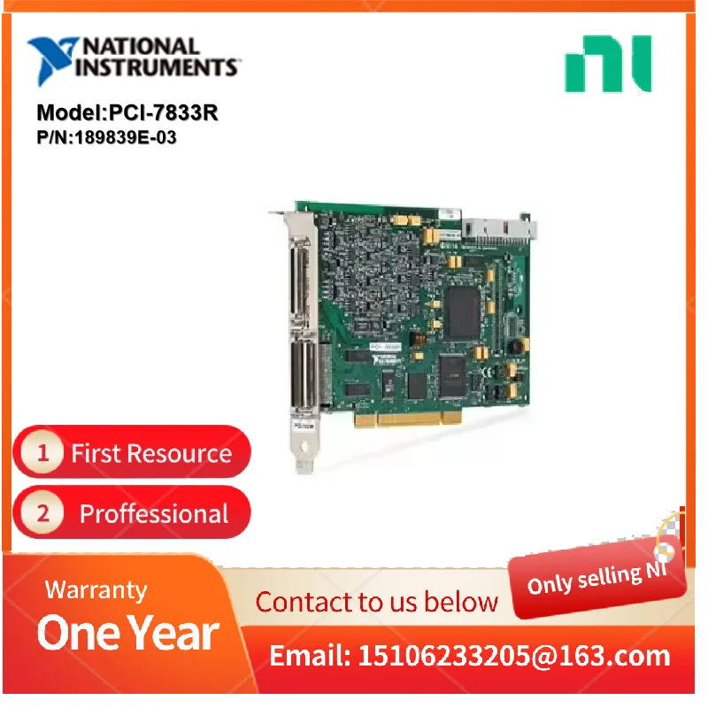 Virtex-II 게이트 FPGA를 갖춘 NI PCI-7833R R 시리즈 RIO