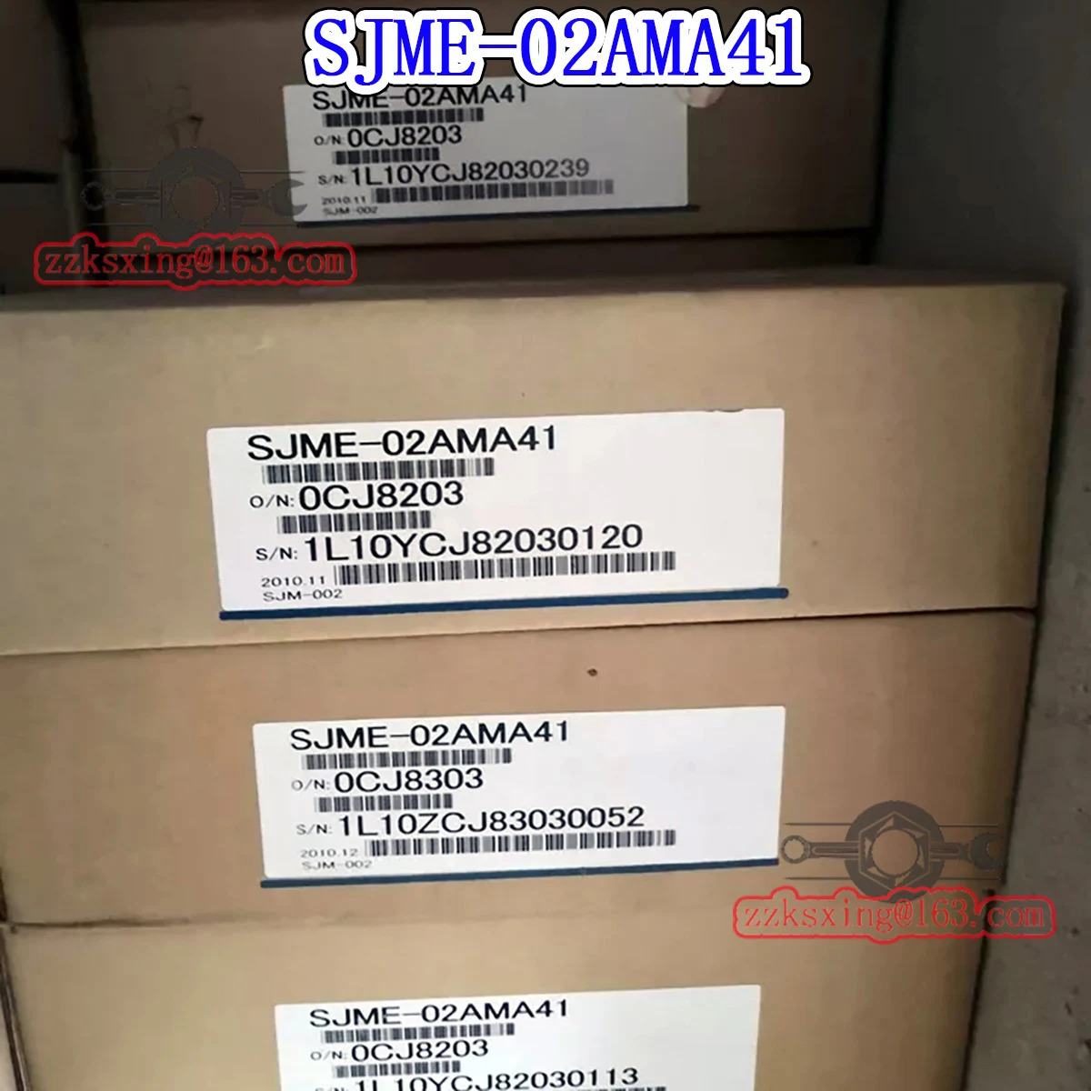오리지널 AC 서보모터 신 SJME-02AMA41