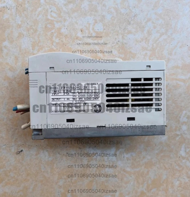 FR-S520-0.2K 주파수 변환기 0.2KW AC200-240V 리퍼 완료