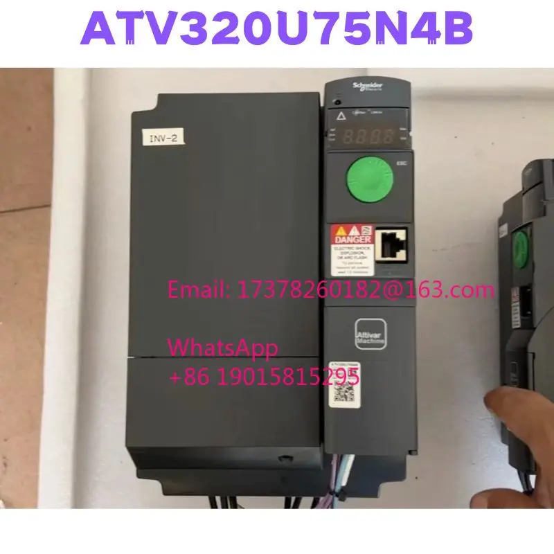 리퍼 ATV320U75N4B 주파수 변환기 완료