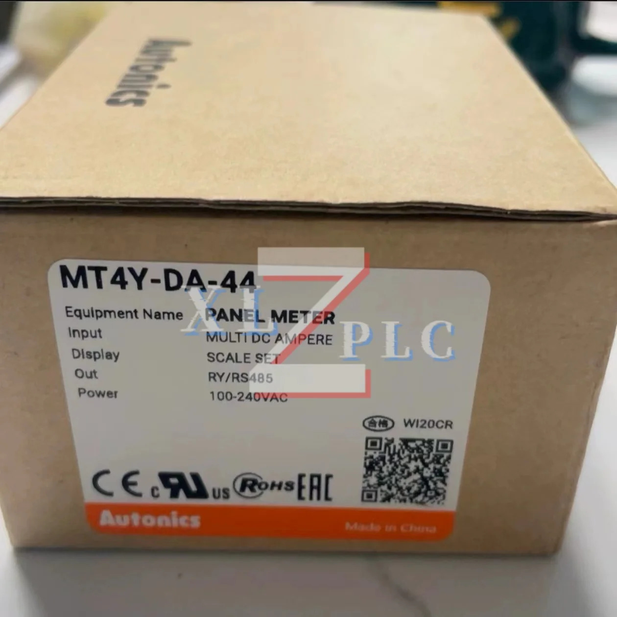 원본 MT4Y-DA-44 패널 미터 전류계