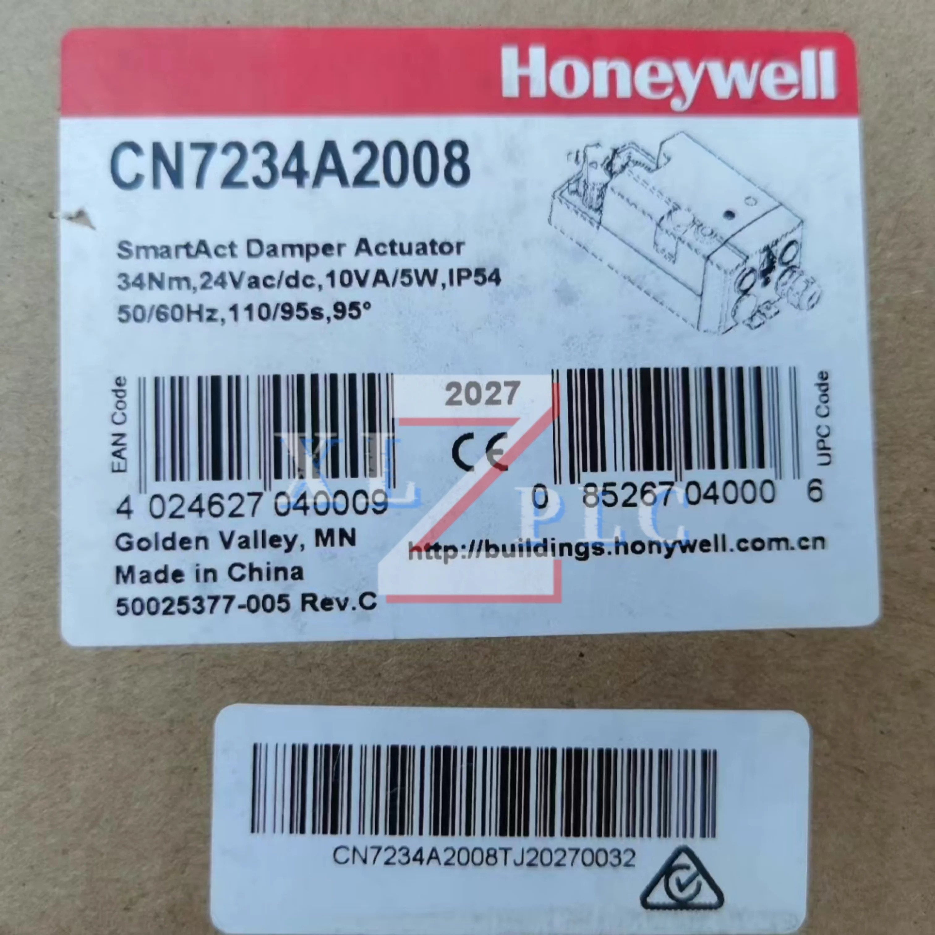 CN7234A2008 오리지널 댐퍼 액츄에이터