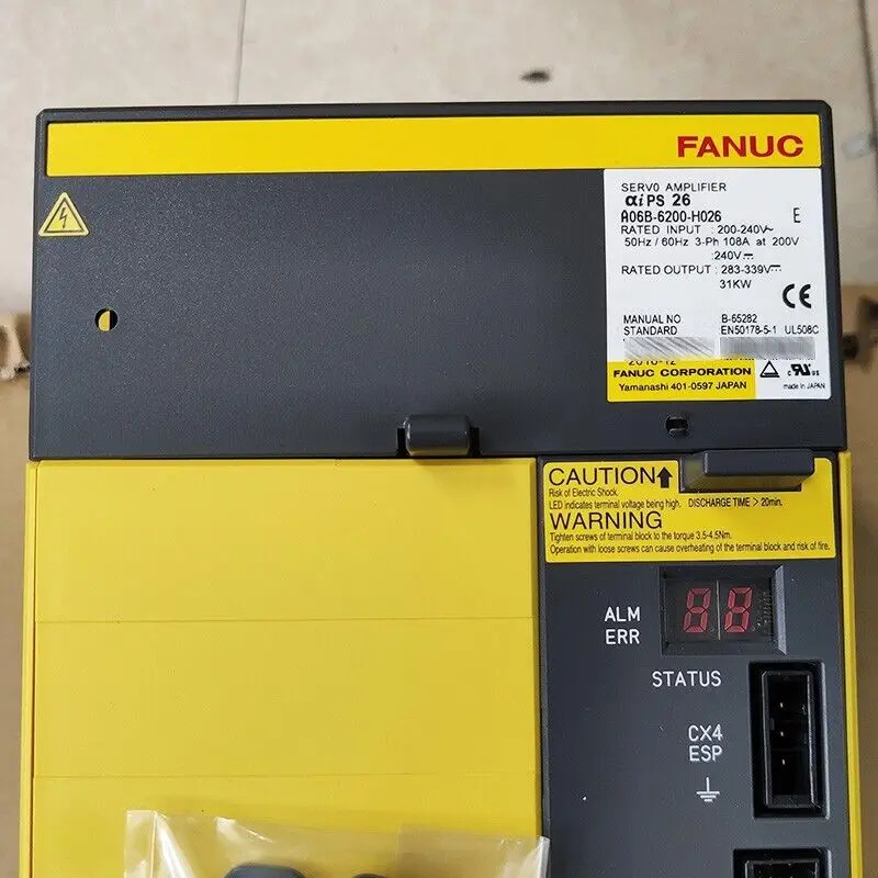 CNC 시스템 기계A06B-6200-H026 Fanuc 드라이브 리퍼 완료