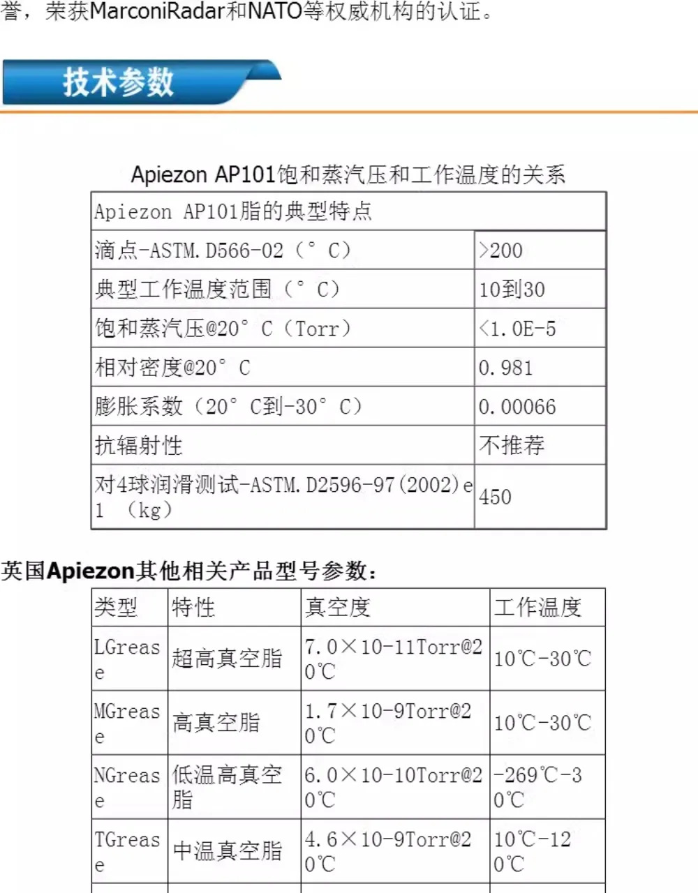 안티 스틱 진공 그리스 실리콘 씰링 AP101