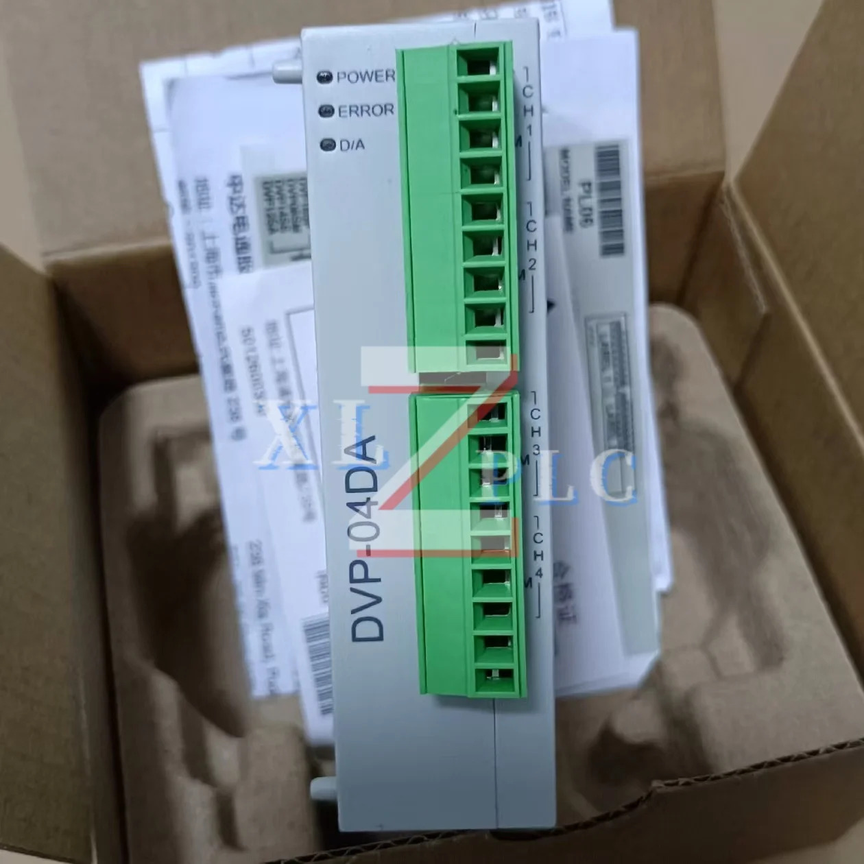 PLC 모듈 원본 DVP04DA-S DVP04DA-S2