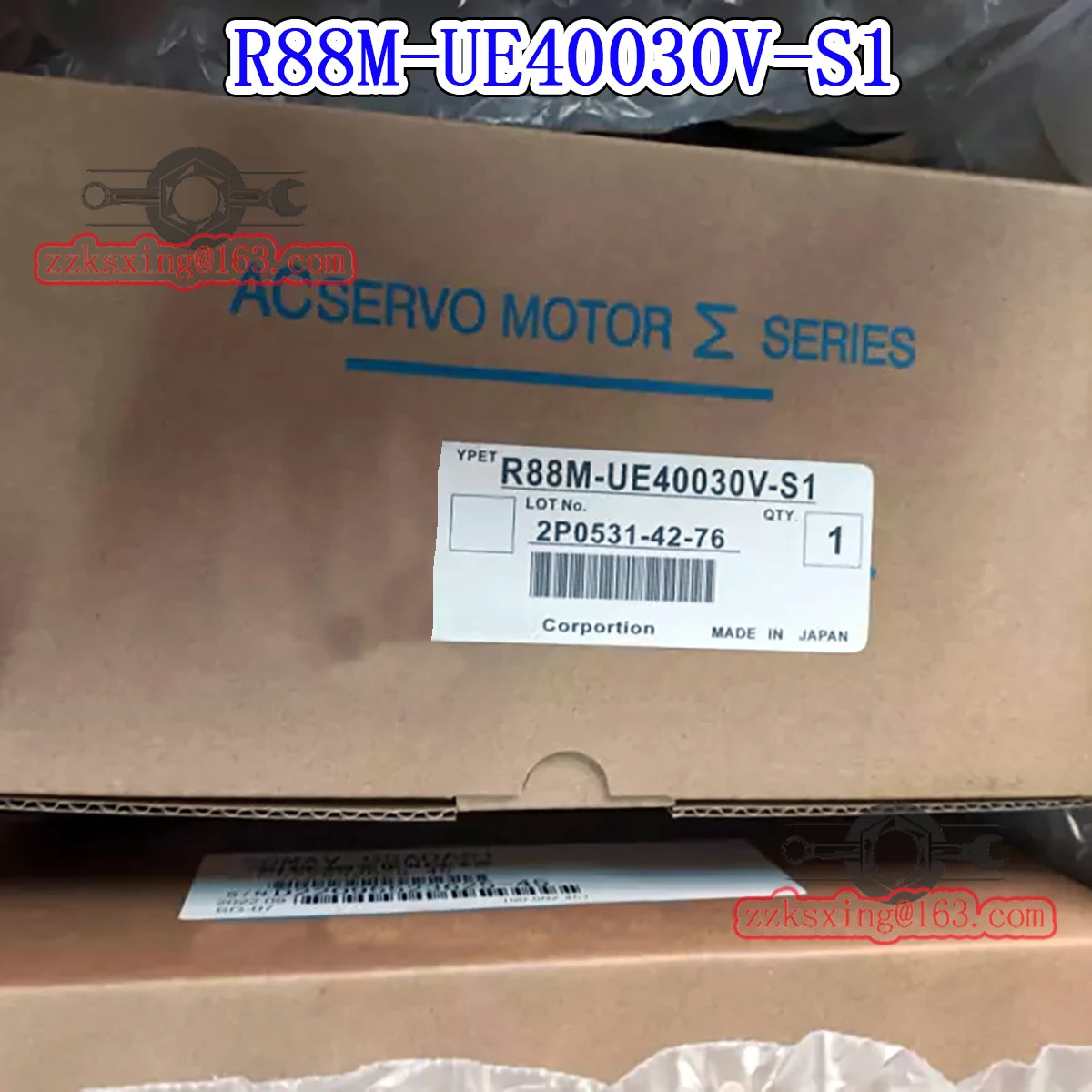 오리지널 AC 서보모터 R88M-UE40030V-S1