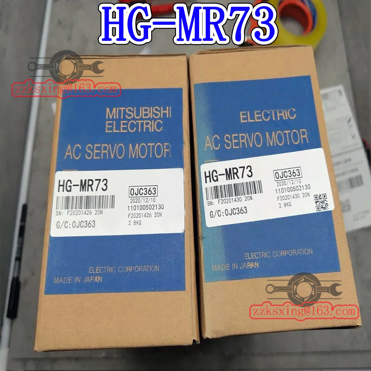 밀기울 새 HG-MR73 오리지널 AC 서보모터 포함
