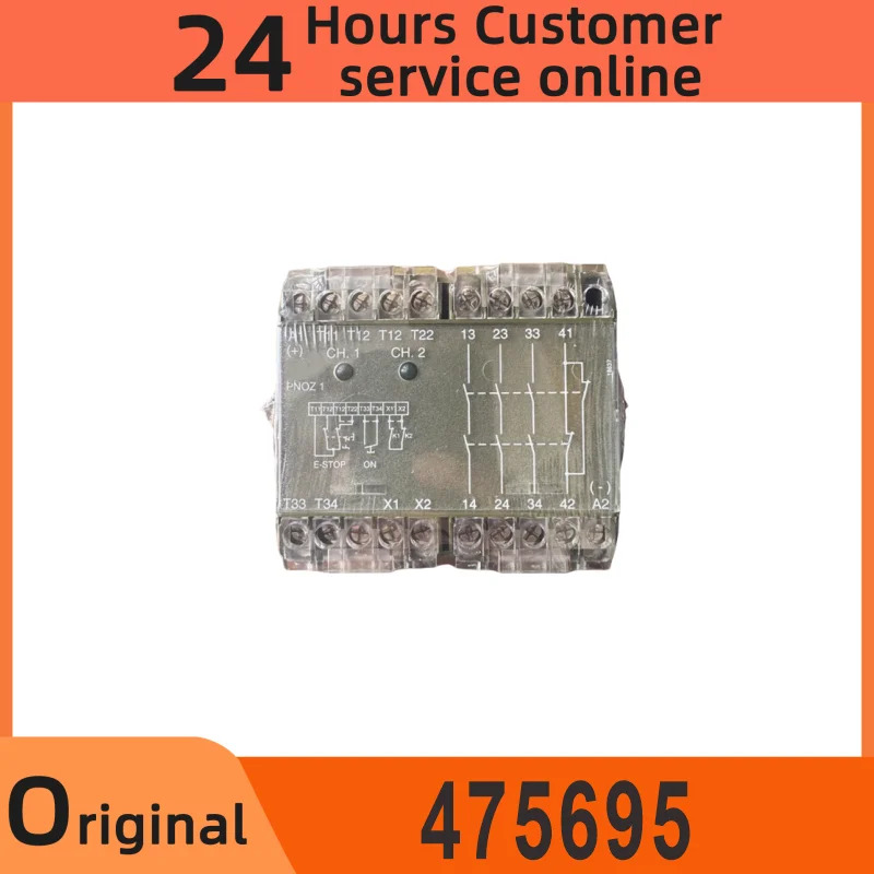 오리지널 안전 릴레이 모듈 납품 475695 PNOZ 1 3S 10.