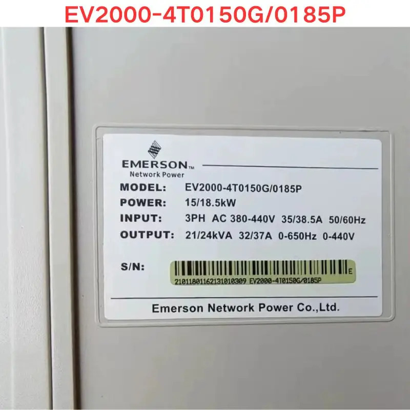오리지널 Emerson EV2000-4T0150G/0185P 주파수 변환기 15/18.5KW
