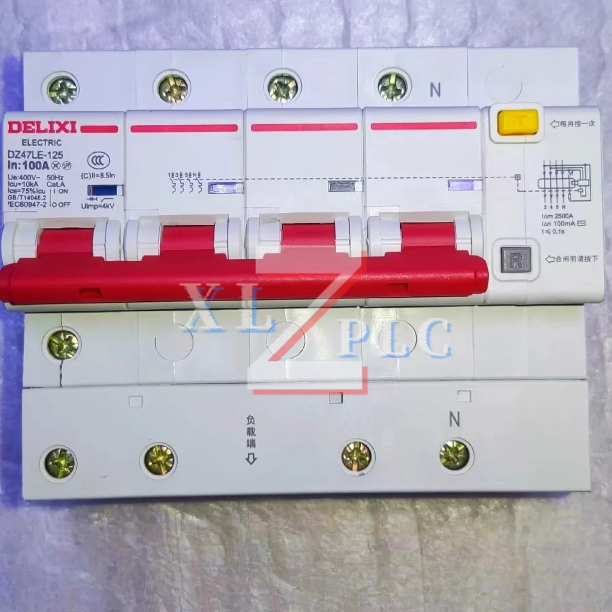 DZ47LE-125 100A 4P 오리지널 회로차단기
