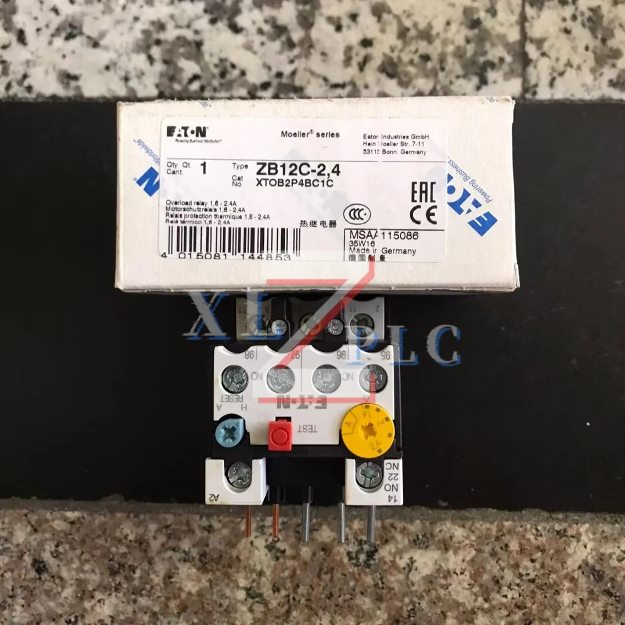 ZB12C-16 ZB12C-2.4 오리지널 열 과부하 릴레이 ZB12C-4 ZB12C-6