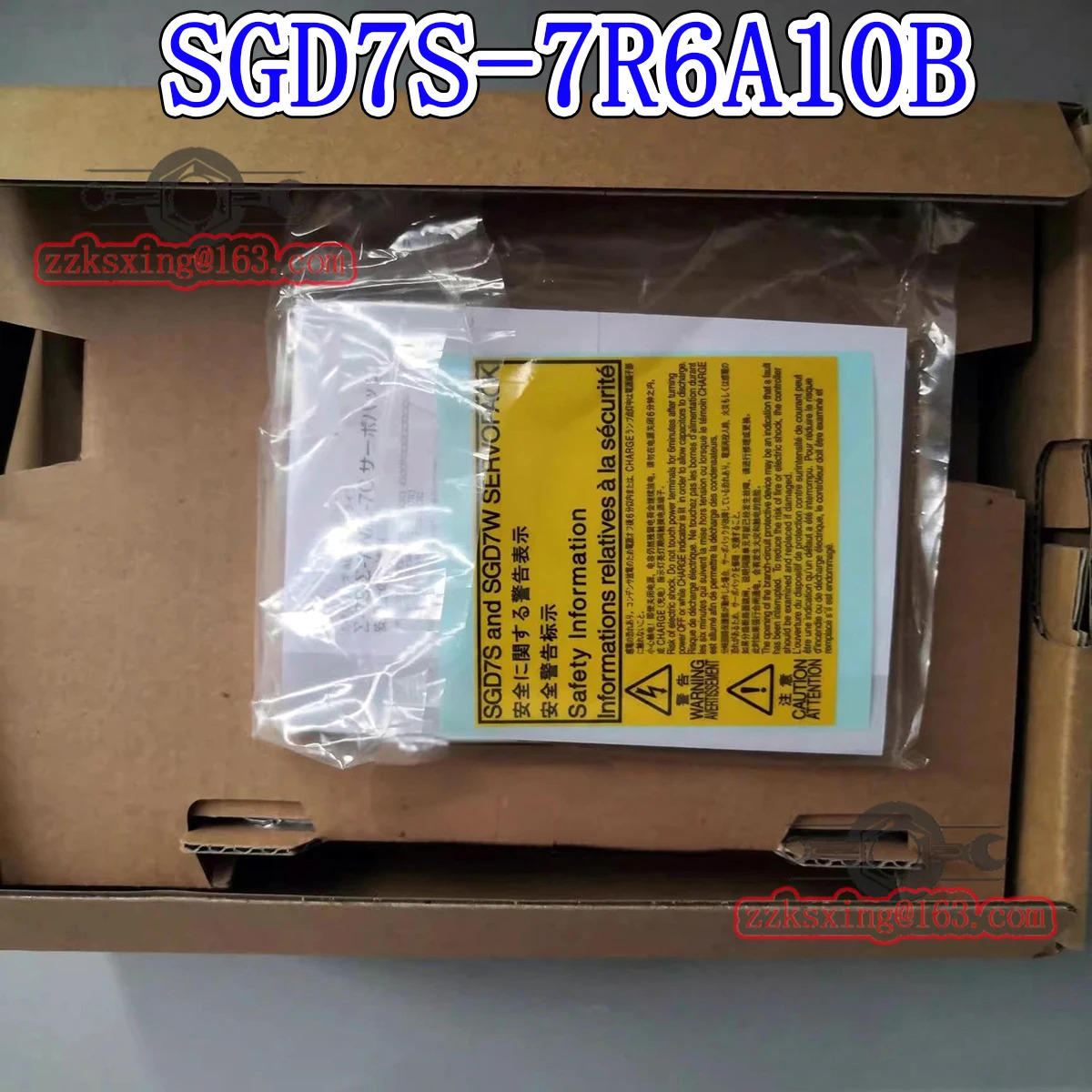 오리지널 AC 서보 드라이버 신 SGD7S-7R6A10B