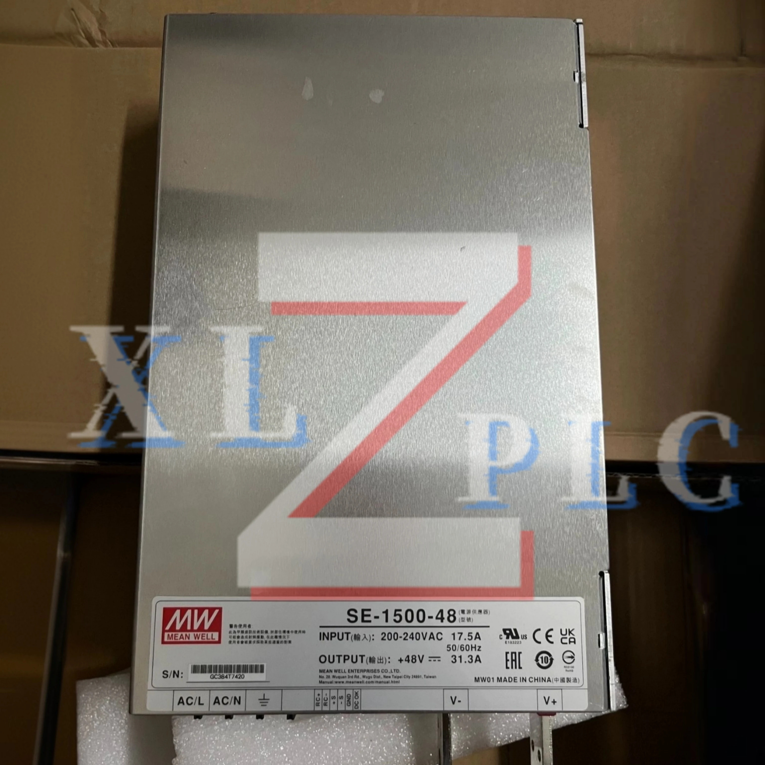 스위치 전원공급장치 원본 SE-1500-48 48V SE-1500-5 5V를 어.