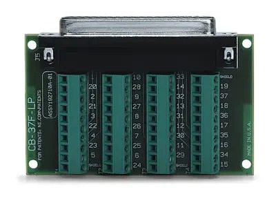 NI CB-37F-LP D-Sub 와이어링 보드 37 핀 779353-01 VIP 확신