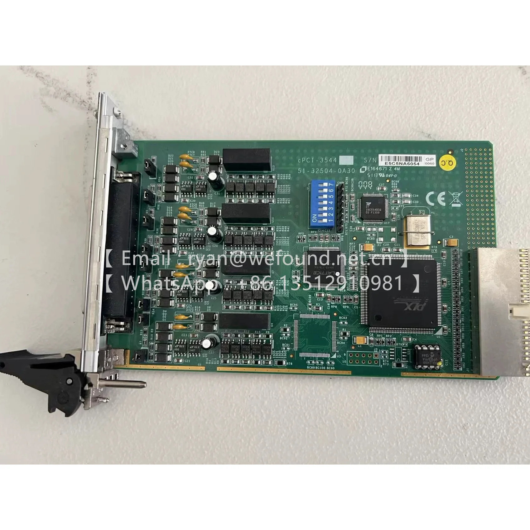 cPCI-3544 4포트 RS-422/485 절연 시리얼 통신 카드
