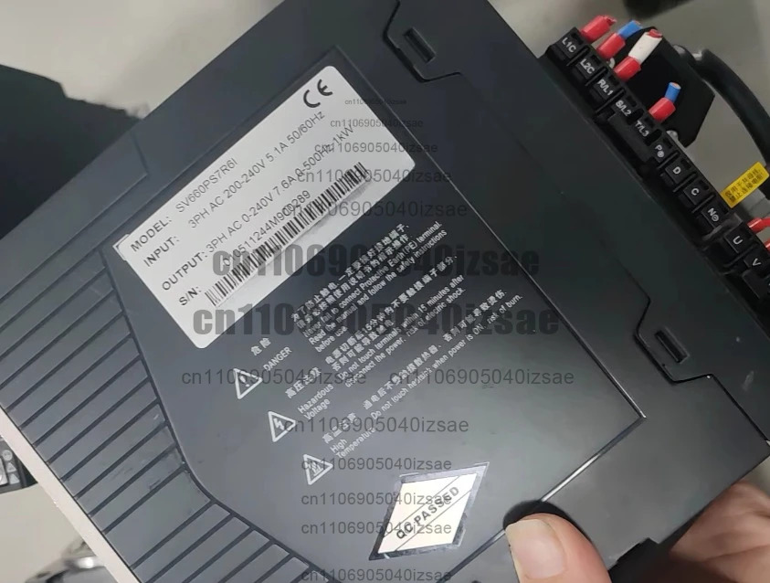 서보 드라이버 SV660PS7R6I 3PH AC 200-240V 5.1A 완전 작동 리퍼 완료