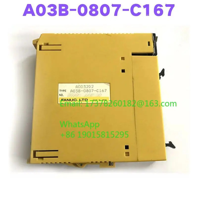리퍼 A03B-0807-C167 A03B 0807 C167 IO 모듈 완료