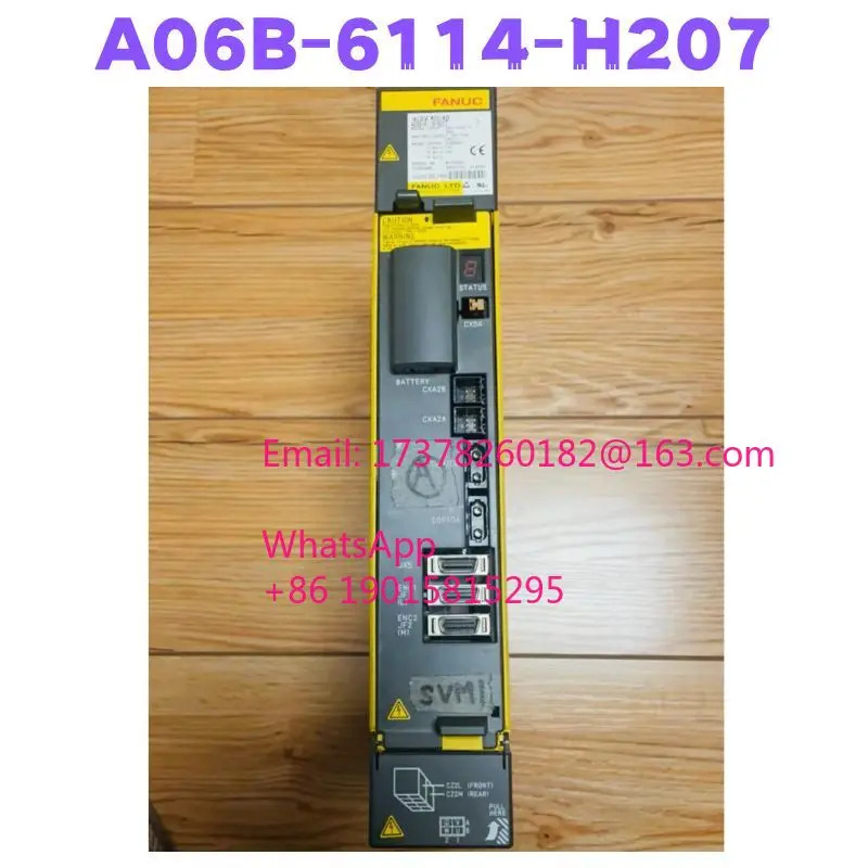 리퍼 A06B-6114-H207 서보 드라이브 완료