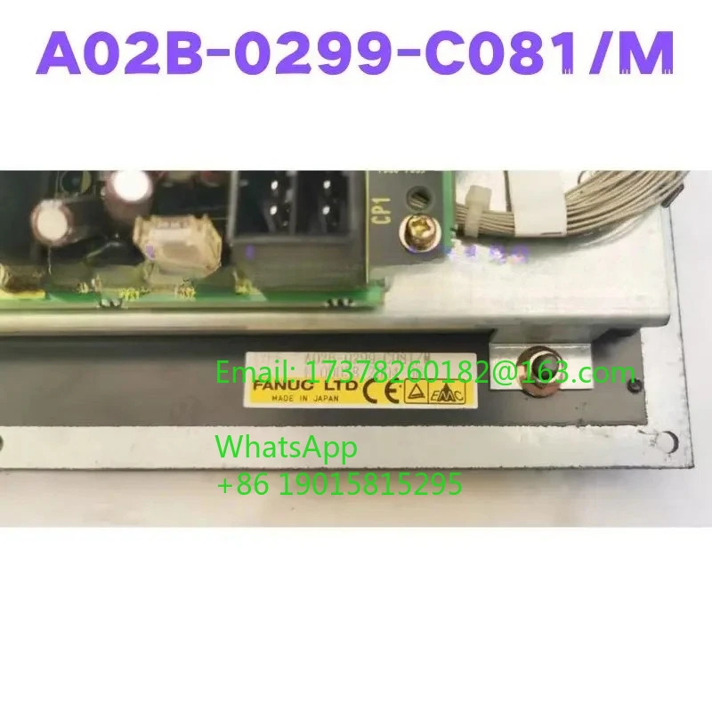 리퍼 디스플레이 화면 A02B-0299-C081/M 정상 기능 완료 OK