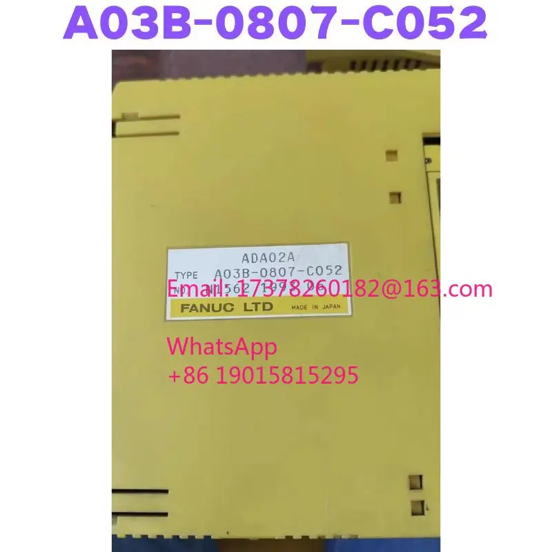 리퍼 A03B-0807-C052 IO 모듈 완료