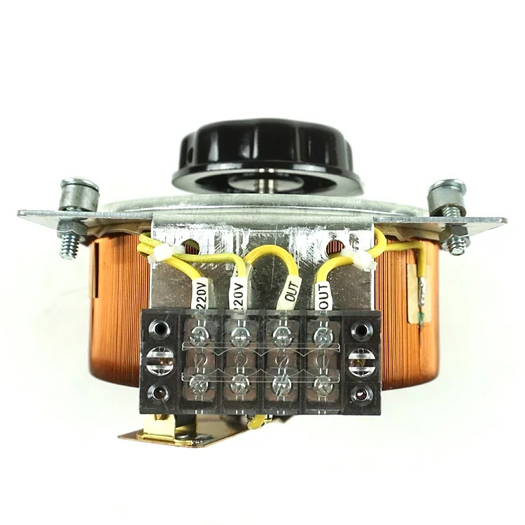 AC 접점 전압 조정기 220V 출력 0-250V 5A 조정 데이믹싱 자동 변압기