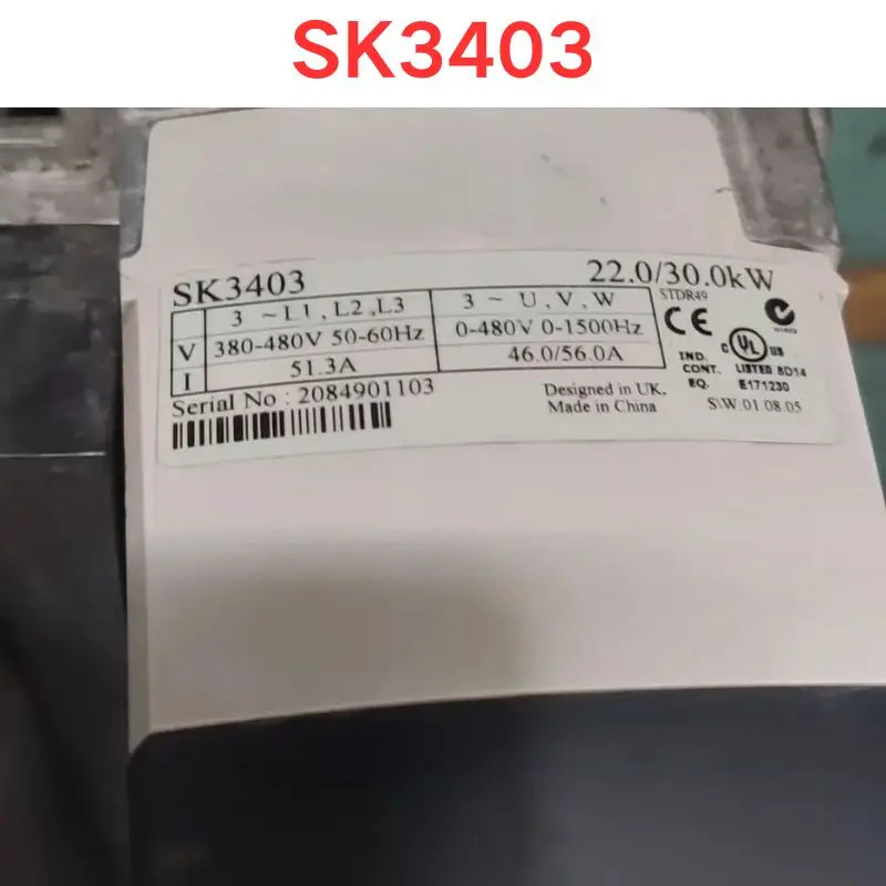 리퍼 SK3403 주파수 변환기 22-30KW 380V 기능 OK