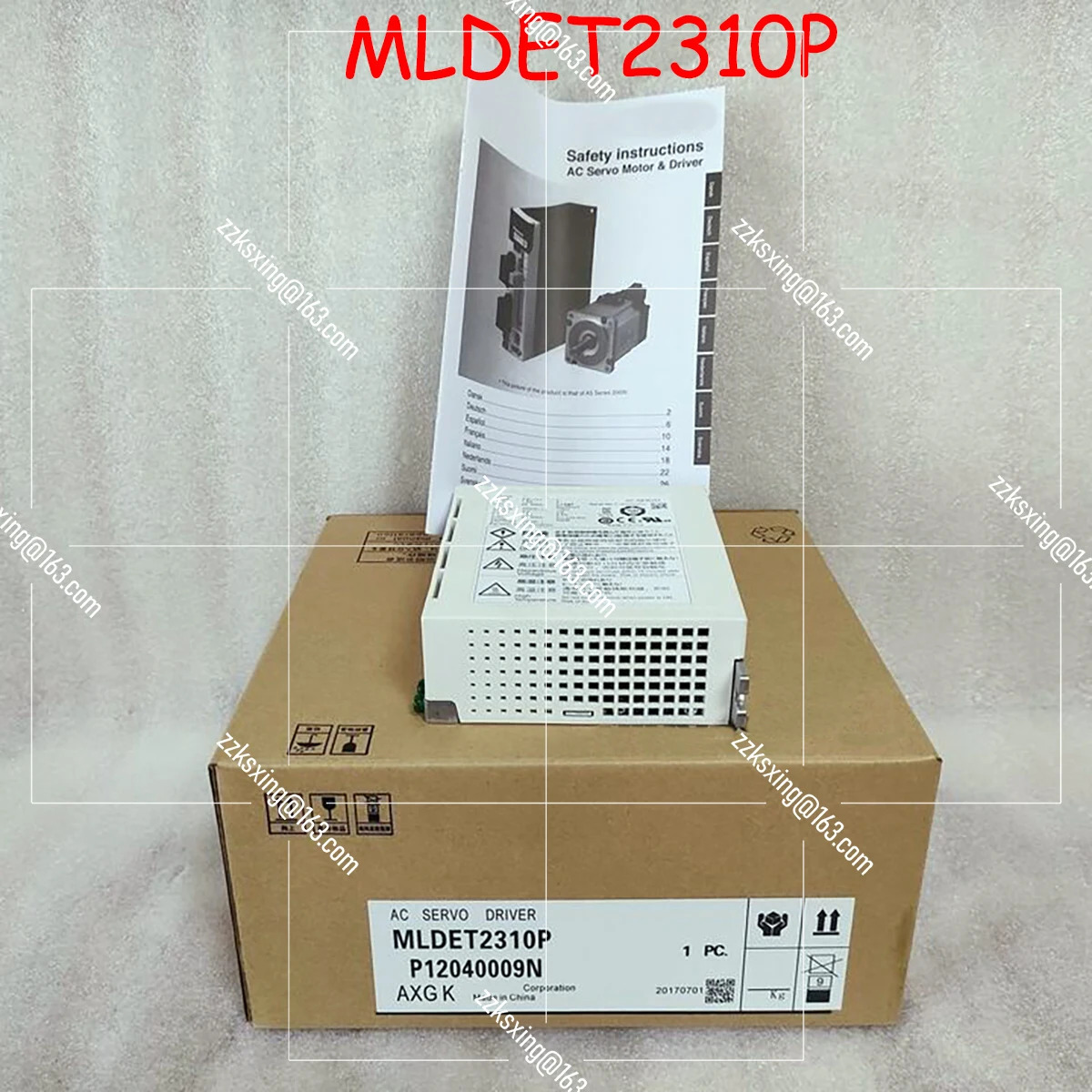 MLDET2310P 오리지널 서보 드라이버 신