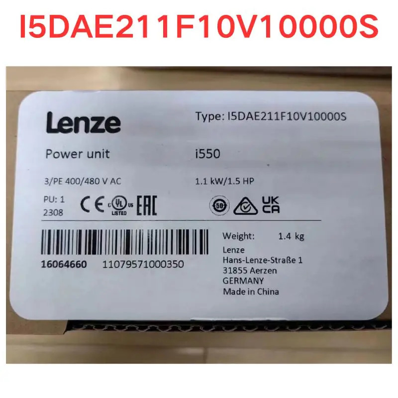 오리지널 I5DAE211F10V10000S 주파수 변환기