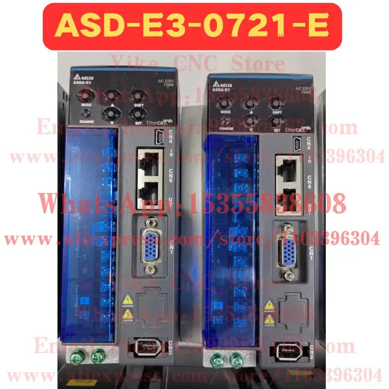 리퍼 서보 드라이브 ASD-E3-0721-E 정상 기능 완료 OK