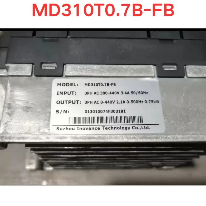 리퍼 Inovance MD310T0.7B-FB 주파수 변환기 기능 OK