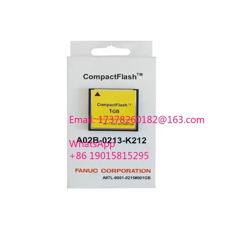 새 A02B-0213-K212 FANUC 1GB 메모리 카드 A87L-0001-0215001GB
