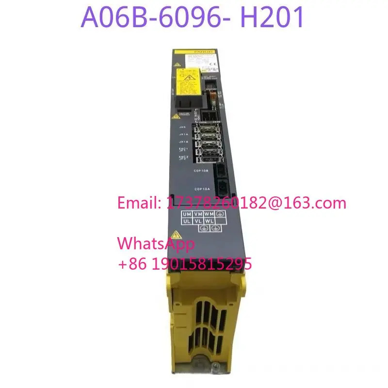 리퍼 FANUC A06B-6096-H201 서보 증폭기 모듈 완료