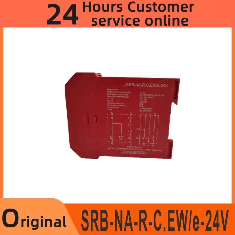 SCHMERSAL 오리지널 안전 릴레이 포장 모듈 SRB-NA-R-C.EW/e-24V