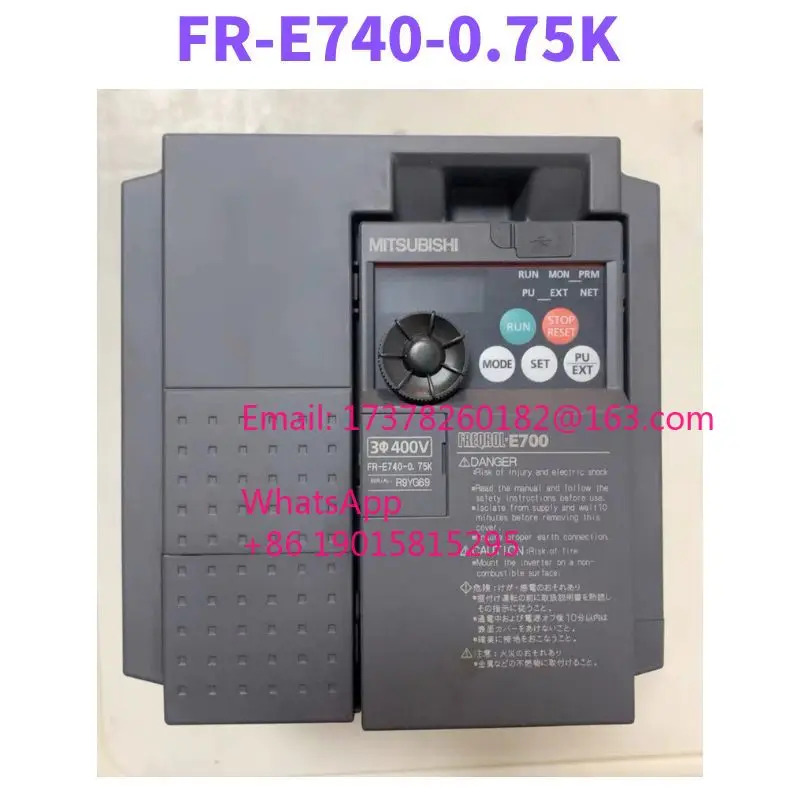 FR-E740-0.75K 리퍼 인버터 정상 기능 완료