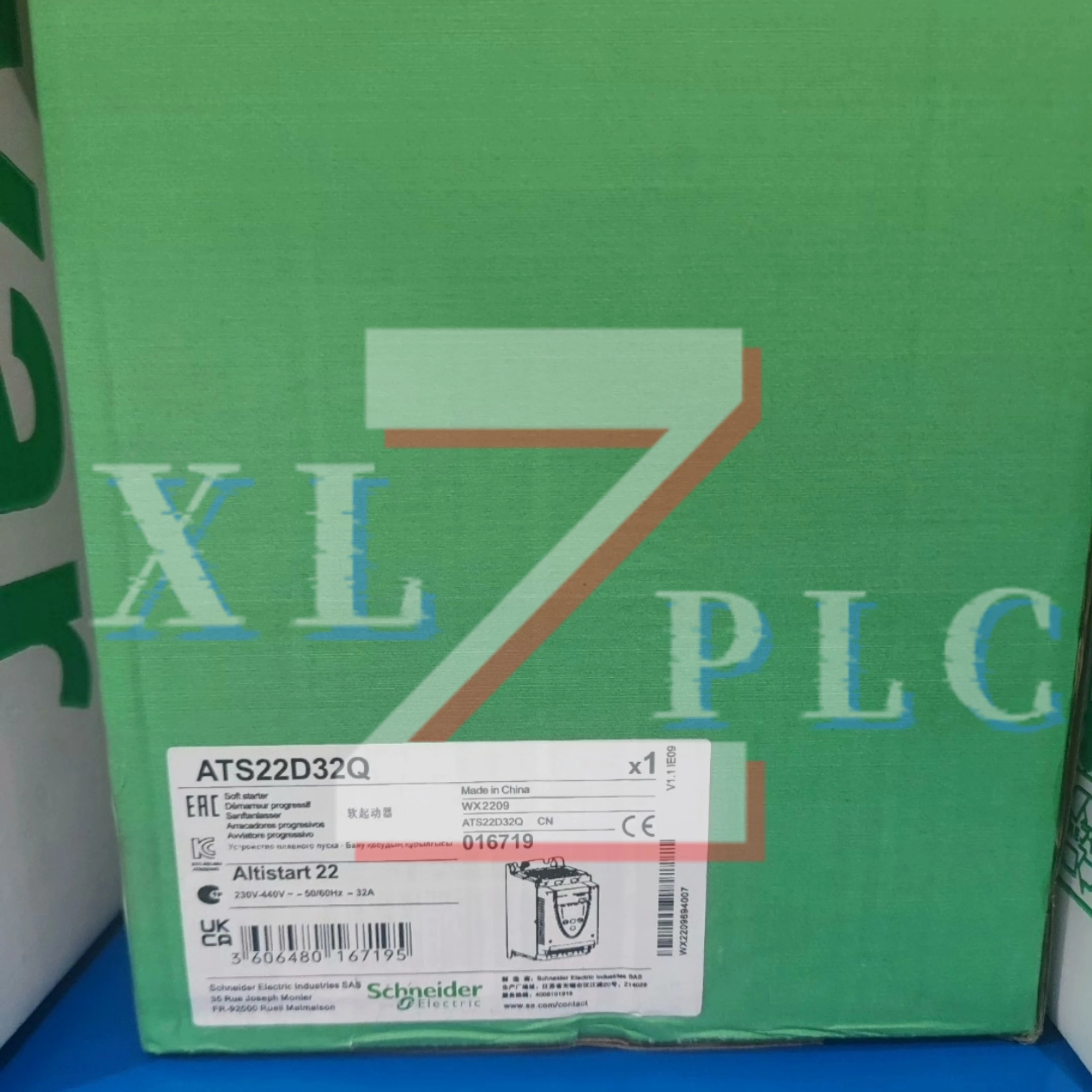 신 오리지널 모터 소프트 스타터 ATS22D17Q ATS22D32Q ATS22D47Q