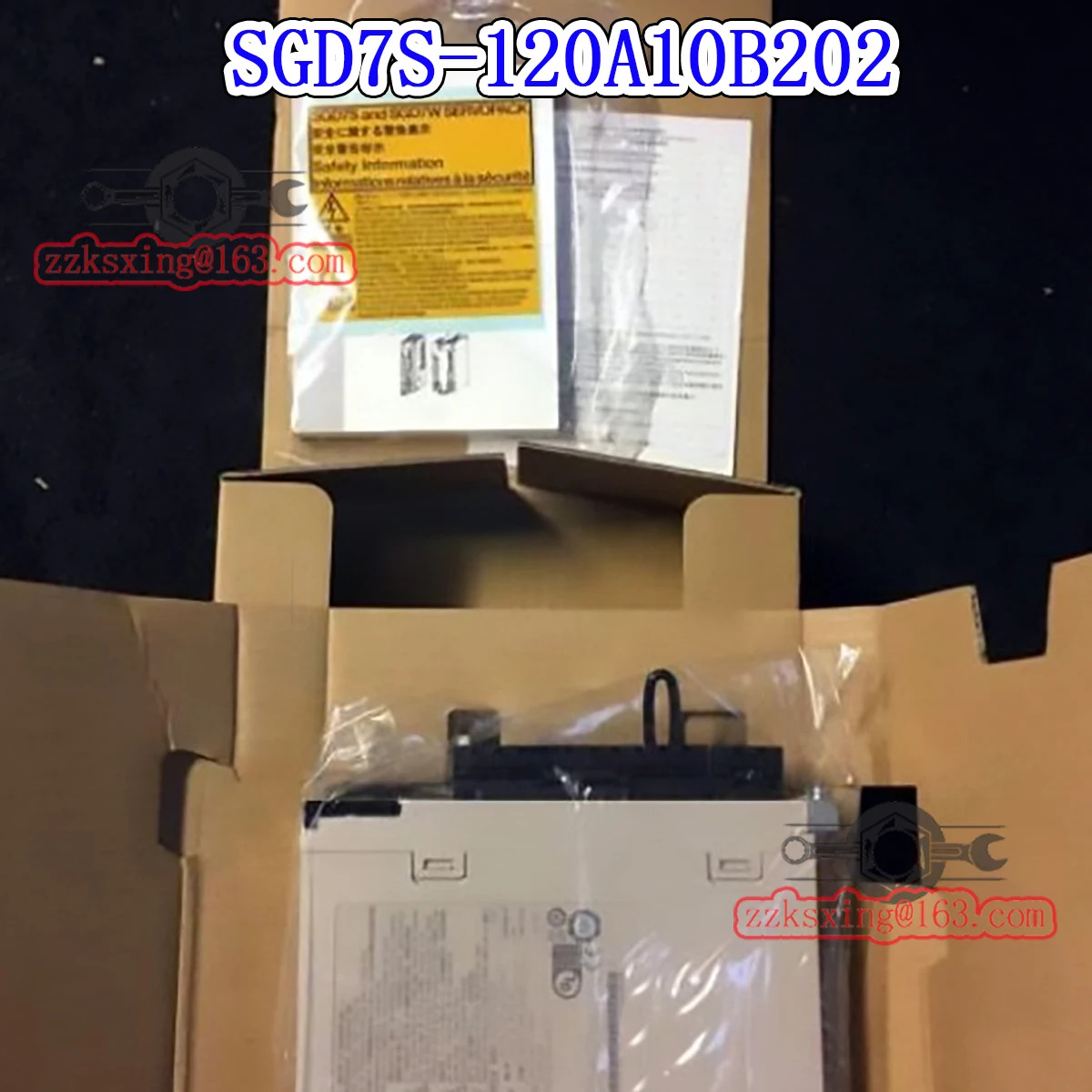 SGD7S-120A10B202 오리지널 AC 서보 드라이버 신