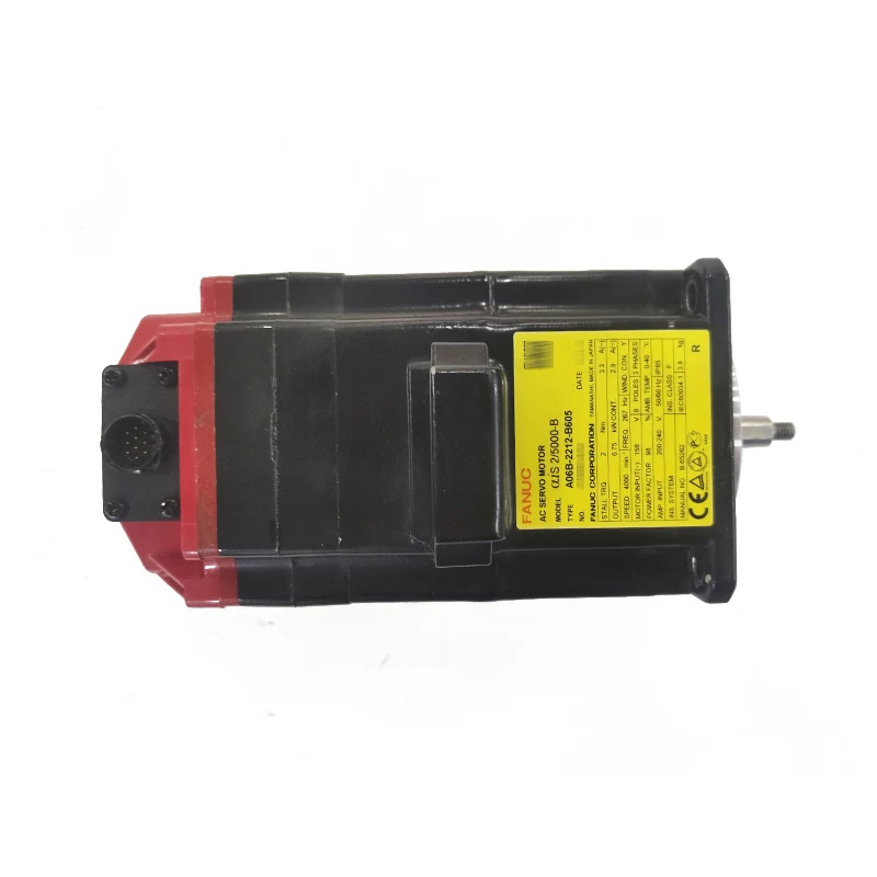 A06B-0212-B605 CNC 기계Fanuc AC 서보모터 리퍼 Ok A06B 0212 B605