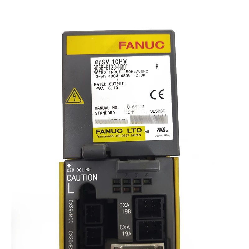 A06B-6133-H001 CNC 컨트롤러Fanuc 서보 드라이브 리퍼 완료 A06B6133H001