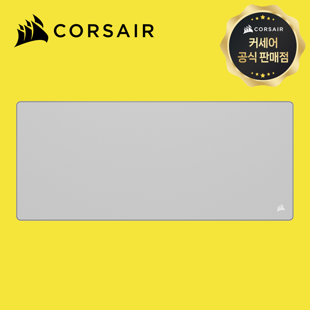 [국내정발] 커세어 MM 안티프레이 Cloth 게이밍 마우스패드 그레이, 장패드 2XL - 상품 이미지