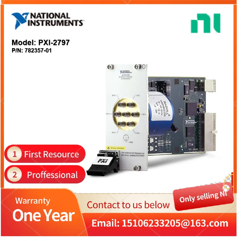 NI PXI-2797 782357 -01 스위치 모듈형 기기