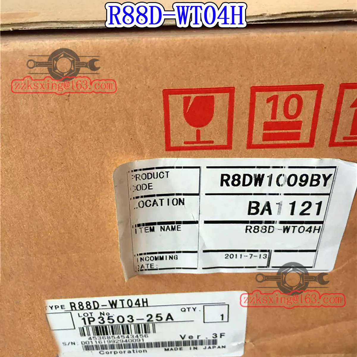 오리지널 AC 서보 드라이버 신 R88D-WT04H