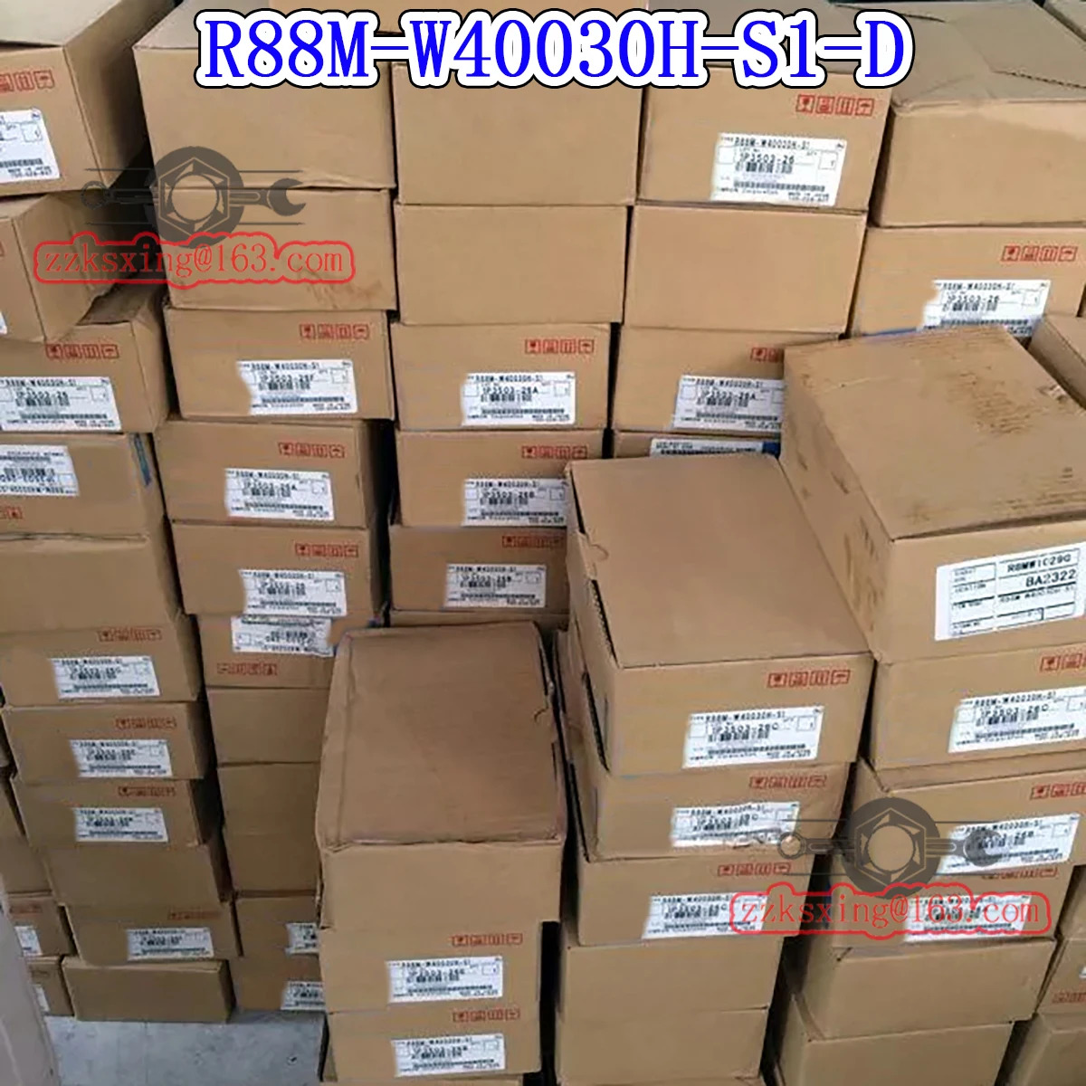 오리지널 AC 서보모터 R88M-W40030H-S1-D