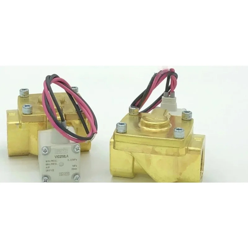 새 2방향 솔레노이드 밸브 VXD250LA가 VXD2150-06-5G를 대체