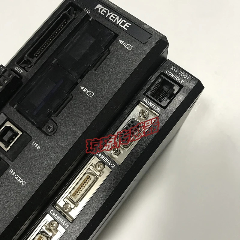 KEYENCE 카메라 이미지 시스템 컨트롤러 비전 XG-7001 실제 촬영