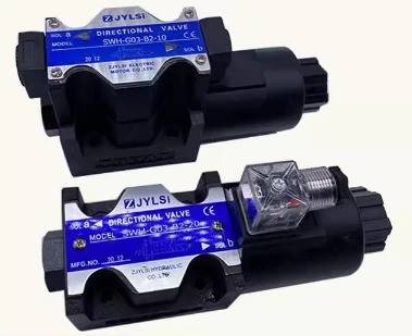 ZJYLSI 전자기 방향 밸브 SWH-G03-C6-20 220V 24V SWH-G03-C9-20