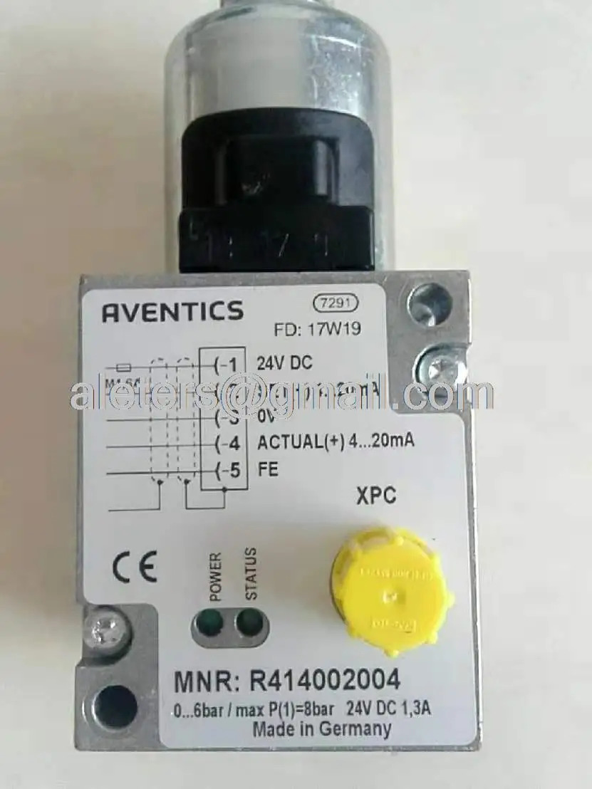 E/P 압력 조절기 R 414002004